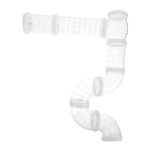 ifundom Hamster Tunnel Set Transparent DIY Externer Verbindungstunnel Leichtes Kit für Hamster Kleintiere Erweiterbarer Spieltunnel ifundom Hamster Tunnel Set Transparent DIY Externer Verbindungstunnel Leichtes Kit für Hamster Kleintiere Erweiterbarer Spieltunnel von ifundom