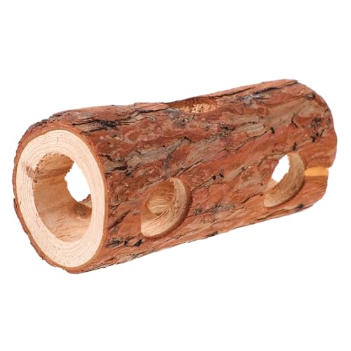 ifundom Hamster Versteck Holzspielzeug mit Löchern Leichter Nager Tunnel aus Natürlichem Kiefernholz Kleines Haustier Versteck für Hamster Meerschweinchen Rennmäuse Platzsparendes Nest ifundom Hamster Versteck Holzspielzeug mit Löchern Leichter Nager Tunnel aus Natürlichem Kiefernholz Kleines Haustier Versteck für Hamster Meerschweinchen Rennmäuse Platzsparendes Nest von ifundom