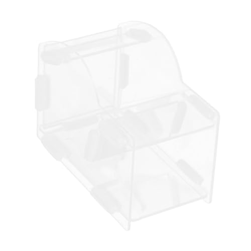 ifundom Hamsterfutterbox Hamsterfutterspender Kaninchenfutternapf Mäusefutterautomat Rattenkäfig Haustierfutterautomat Kleintiernapf Automatischer Futterspender Für Käfig ifundom Hamsterfutterbox Hamsterfutterspender Kaninchenfutternapf Mäusefutterautomat Rattenkäfig Haustierfutterautomat Kleintiernapf Automatischer Futterspender Für Käfig von ifundom
