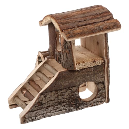 ifundom Hamsterhaus Chinchillahaus Meerschweinchenversteck Hamsterzubehör Hamsterhütte Hamsterversteck Hamsterspielplatz Hamster Holzhaus Hamster Hamsterhabitat Aus Holz von ifundom