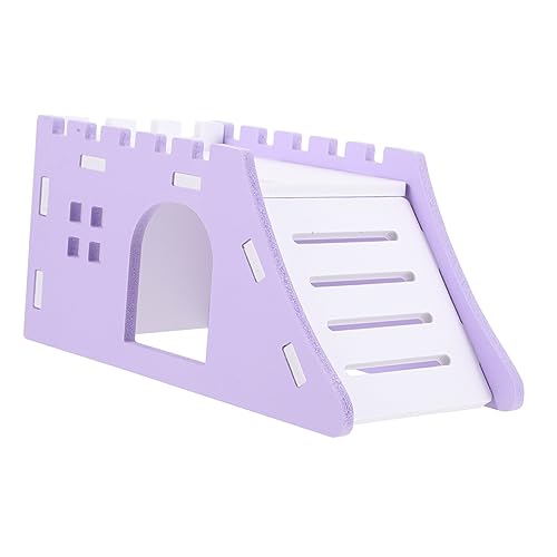 ifundom Hamsterhaus Tunnel Multifunktionales Schlafhaus für Hamster Chinchilla und Kleine Nager Sicheres für Versteck und Ruheplatz Design von ifundom