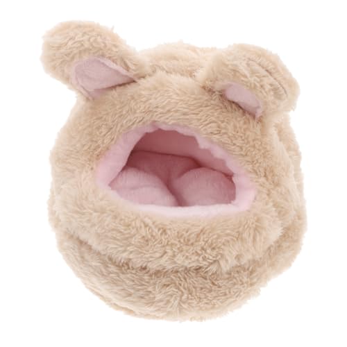 ifundom Kleintier Bett Haus Versteck Für Hamster Chinchillas Meerschweinchen Mit Einfacher Reinigung Und Komfortabler Umgebung Als Schlafnest Und Spielzeug Zubehör Für Käfig von ifundom