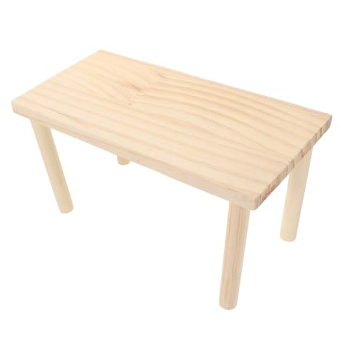 ifundom Hamsterständer-Plattformspielzeug Hamster Hamster Spielplatz Hamster zubehör Kleintier Chinchillakäfigzubehör aus Holz Plattformspielzeug für Kleintiere hölzern von ifundom