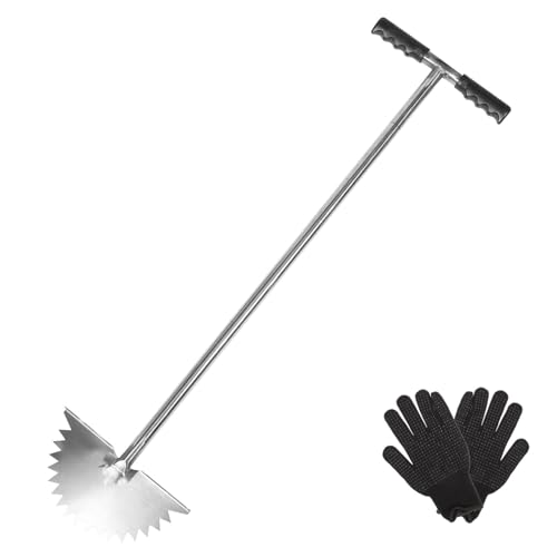 ifundom Handliches Gartenwerkzeug Gartenkantenschneider Rand Kantenschneider für Rasenflächen Landschaft Bürgersteig Langen Griff Auffahrttrimmer Gartenbeetschaufel Plastik von ifundom