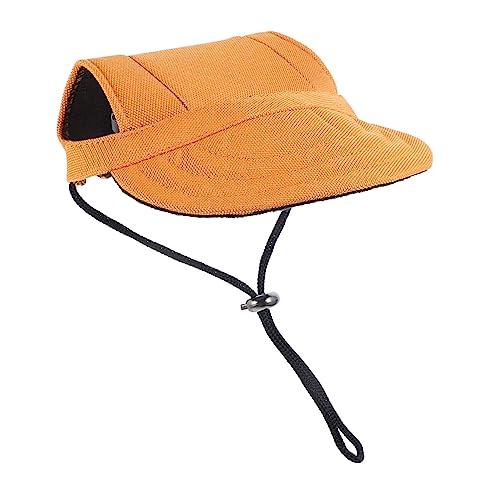 ifundom Haustier Baseballkappe Große Hüte Mütze Für Hunde Baseball Haustierkappen Ohrenschützer Poröse Hundekappe Hundemütze Sport Haustier Hunde Baseballkappe Löcher Sonne Mama von ifundom