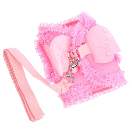 ifundom Haustier Brustgurt für Katzen und Kleine Atmungsaktiv und Bequem Rosa Langlebig und Modisches Design Tägliche ifundom Haustier Brustgurt für Katzen und Kleine Atmungsaktiv und Bequem Rosa Langlebig und Modisches Design Tägliche von ifundom