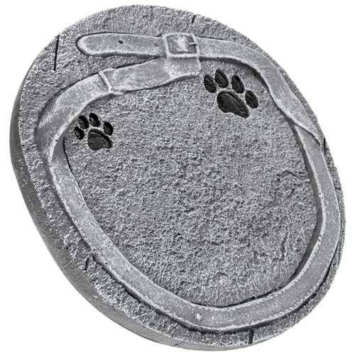 ifundom Haustier Denkmal Katzen Denkmal Geformte Plaketten Markierung Hunde Gedenksteine Namensschild Für Haustier Hunde Denkmal Garten Katzenstatue Haustier Gedenkstein von ifundom
