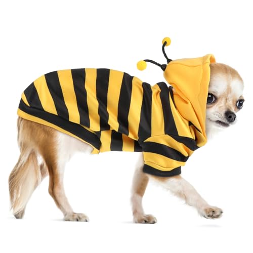 ifundom Haustier Warme Kleidung Hoodie Hund Benutzerdefinierte Halloween Kleine Hundekostüme Hundekostüm Biene Winterprodukte Für Haustiere Bienenkostüm Katze Haustier Benutzerdefinierte von ifundom