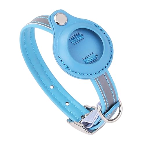 ifundom Haustierhalsband Tracker Katzenzubehör für Katzen Katzensicherheit Katzenfall verschleißfestes Katzenhalsband Bequemer Katzenkragen Kätzchen-Kragen Locator-Abdeckung Pu von ifundom