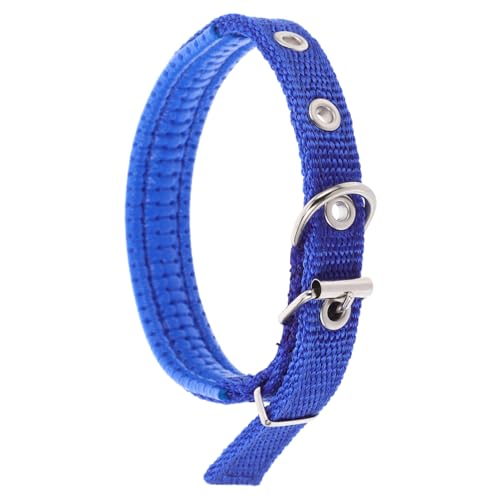 ifundom Haustierhalsband katzenhalsband Verstellbares Hundehalsband Modisches Hundehalsband Haustier Modehalsband Haustier Halsband für Welpen Hundeleine und Halsband Polyester Blue von ifundom