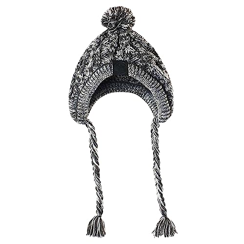 ifundom Haustierhaube Geschenk Haustierhut Haustiermütze Mit Ohrlöchern Winter Warme Hundemütze Winter Warme Haustiermütze Hundemütze Kopfbedeckung Haustier Hund Acryl Warmer Hut von ifundom