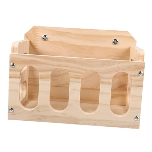 ifundom Heuhändler für Kleintiere Holz Futterstation Effizienter Heu Spender Abfall Langlebig und Sicher für Käfige und Freigehege ifundom Heuhändler für Kleintiere Holz Futterstation Effizienter Heu Spender Abfall Langlebig und Sicher für Käfige und Freigehege von ifundom