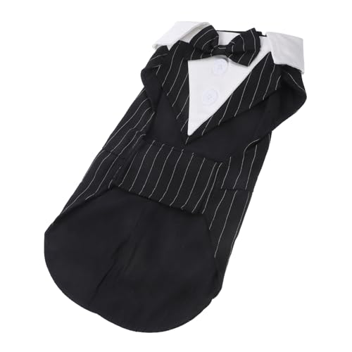 ifundom Hochzeitsanzug Für Eleganter Haustier Smoking Mit Fliege Und Dekorativen Knöpfen Hochzeiten Geburtstagsfeiern Und Besondere Anlässe Bequem von ifundom
