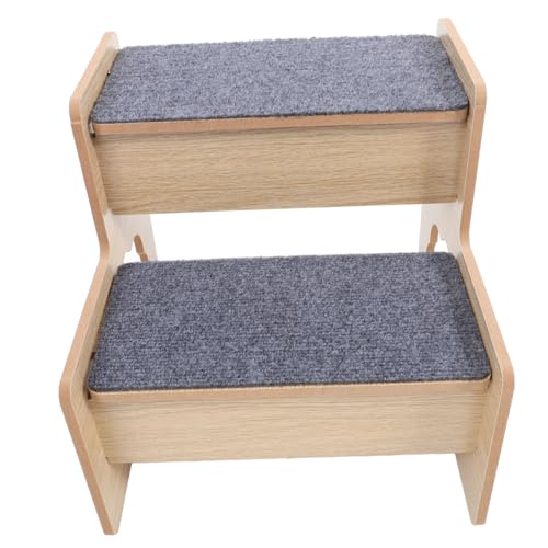 ifundom Holz Hundetreppe für Kleine Hunde und Katzen Tragbare Bequeme Haustiertreppe Einfach zu Reinigen Stabile Plattform für Sofa und Bett Leicht zu Transportieren für Reisen ifundom Holz Hundetreppe für Kleine Hunde und Katzen Tragbare Bequeme Haustiertreppe Einfach zu Reinigen Stabile Plattform für Sofa und Bett Leicht zu Transportieren für Reisen von ifundom