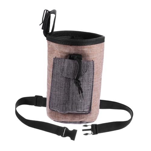 ifundom Hund Snack Tasche Hunde Groß Leckerlibeutel Für Das Training Gehen Haustier Im Freien Trainingsbeutel Für Welpen Taille Ausbildung Welpen-Snack-Tasche Flachs Braun ifundom Hund Snack Tasche Hunde Groß Leckerlibeutel Für Das Training Gehen Haustier Im Freien Trainingsbeutel Für Welpen Taille Ausbildung Welpen-Snack-Tasche Flachs Braun von ifundom