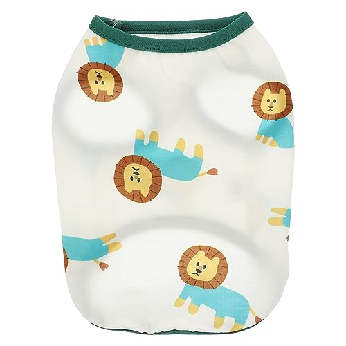 ifundom Sommerkleidung Für Haustiere Sommerkleidung Für Hunde Outdoor-hundehemden Kleidung Für Kleine Weste Für Welpen Hunde-t-Shirts Jungen-Hunde-Outfits Baumwolle Polyester Der Hund Xs ifundom Sommerkleidung Für Haustiere Sommerkleidung Für Hunde Outdoor-hundehemden Kleidung Für Kleine Weste Für Welpen Hunde-t-Shirts Jungen-Hunde-Outfits Baumwolle Polyester Der Hund Xs von ifundom