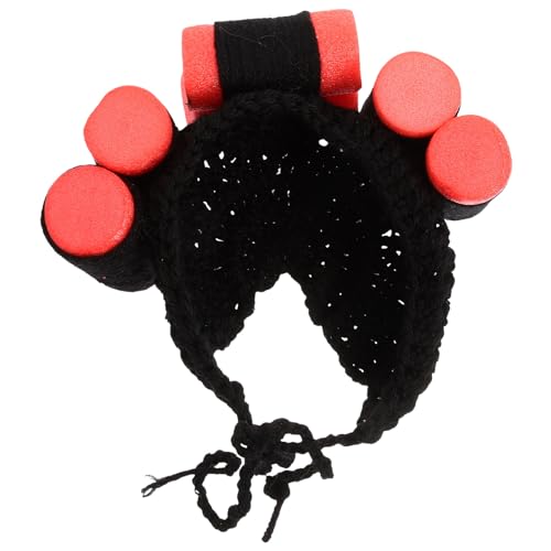 ifundom Hunde-Weihnachts-Stirnband Weihnachtskleidung Für Haustiere Halloween Hund Katzenperückenhut Kopfbedeckung Für Welpen Hunde-Cosplay-perücke Schwamm Hündchen Haustierzubehör von ifundom
