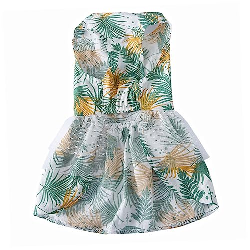 ifundom Hundekleid Für Hunde Klein Hund Cool Kleidung Ups Party Welpe Hund Appelliert Dekorativer Hunderock Exquisiter Hunderock Polyester Baumwolle von ifundom