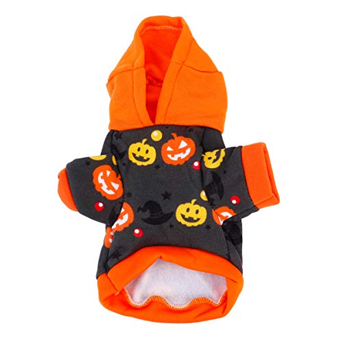ifundom Halloween Hundekleidung Für Haustier Haustierkostüm Leicht Und Atmungsaktiv Zum Tragen Bei Halloween-Party Schützt Bett Und Sofa Vor Hundehaaren Einfach Anzulegen von ifundom