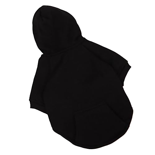 ifundom Hundepullover aus Baumwolle Warmes Fleece Hundekostüm mit Kapuze Herbst Winter Welpenkleidung für Kleine und Mittlere Hunde Bequem und Modisch für Kalte Tage und Kostümpartys von ifundom