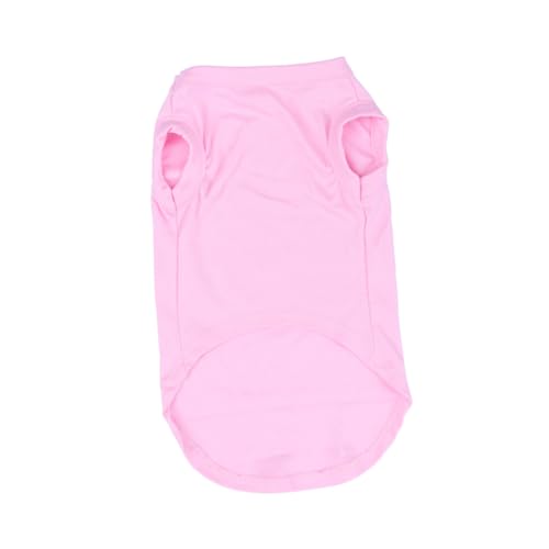 ifundom Hundeshirt Sommerkleidung Leicht Atmungsaktiv Komfortabel Casual Vest für Haustiere Welpen XL Modisches Hunde Outfit für Alltag und Erholung von ifundom