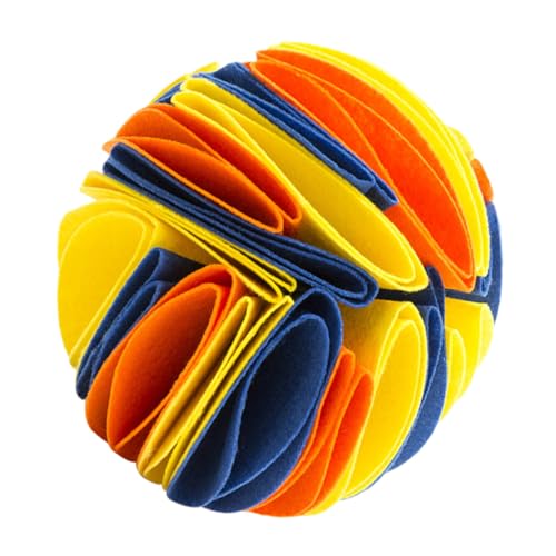 ifundom Hundespielzeug Schnüffelball Interaktives Slow Feeding Futterspielzeug aus Stoff für Welpen und Große Hunde Ruhiges Kauspielzeug zur Zahnpflege und Spielerischen Futteraufnahme ifundom Hundespielzeug Schnüffelball Interaktives Slow Feeding Futterspielzeug aus Stoff für Welpen und Große Hunde Ruhiges Kauspielzeug zur Zahnpflege und Spielerischen Futteraufnahme von ifundom