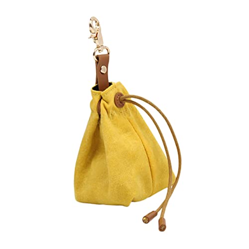 ifundom Hundetasche Für Futter Und Leckerlis Lagerhalter Aus Hochwertigem Gelb Für Hundetraining Und Futterbeutel Für Snacks Unterwegs von ifundom