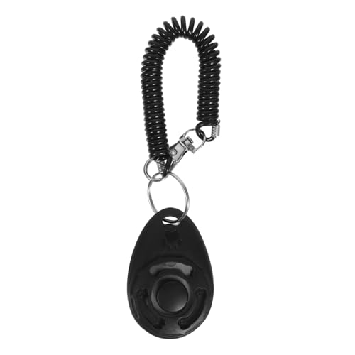 ifundom Praktischer Clicker für Hunde Training mit Handschlaufe Interaktives Trainingswerkzeug für Haustiere Geeignet für Hunde und Katzen Kompaktes Design für Draußen ifundom Praktischer Clicker für Hunde Training mit Handschlaufe Interaktives Trainingswerkzeug für Haustiere Geeignet für Hunde und Katzen Kompaktes Design für Draußen von ifundom
