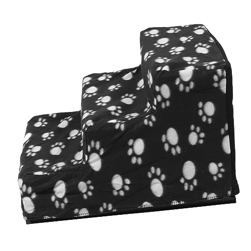 ifundom Hundetreppe für Kleine Hunde rutschfeste Haustiertreppe aus Stabilem Material Tragbare Kletterleiter für Sofa Bett und Auto Leichte Haustier Rampe für Katzen und Welpen ifundom Hundetreppe für Kleine Hunde rutschfeste Haustiertreppe aus Stabilem Material Tragbare Kletterleiter für Sofa Bett und Auto Leichte Haustier Rampe für Katzen und Welpen von ifundom
