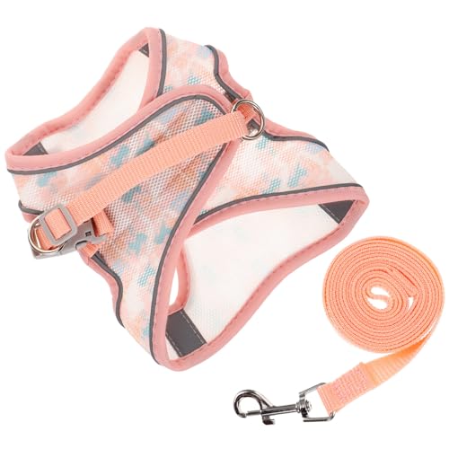 ifundom Hundeweste Leine Und Geschirr Welpenkleidung Haustierkleidung Mit Zugseil Katzenkostüm Für Kleintiere ifundom Hundeweste Leine Und Geschirr Welpenkleidung Haustierkleidung Mit Zugseil Katzenkostüm Für Kleintiere von ifundom
