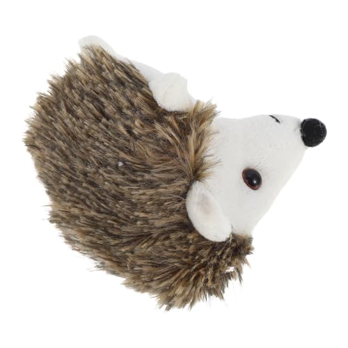 ifundom Igel Hundespielzeug Haustier welpen Welpenspielzeug kleine Hunde Kauspielzeug für Welpen lustiges Kauspielzeug kleines hundespielzeug Haustierbedarf Plüsch Weiß von ifundom