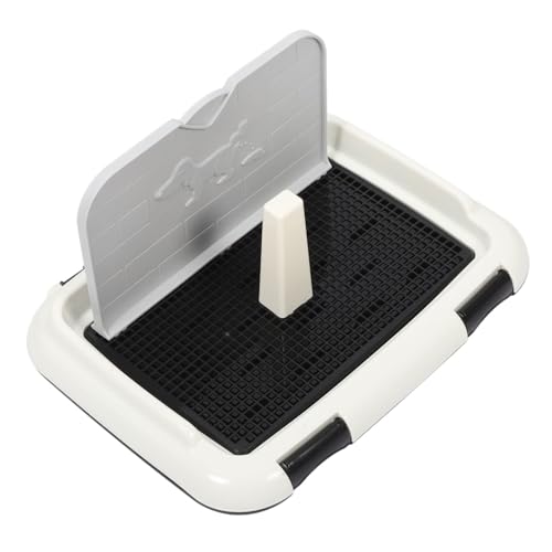 ifundom Indoor Hundetoilette mit Spritzschutz Großer Kunststoff Welpentoilette Trainer für Kleine und Mittelgroße Hunde Pinkelmatte für Wohnung und Büro Haustierklo Robust Langlebig ifundom Indoor Hundetoilette mit Spritzschutz Großer Kunststoff Welpentoilette Trainer für Kleine und Mittelgroße Hunde Pinkelmatte für Wohnung und Büro Haustierklo Robust Langlebig von ifundom