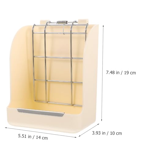ifundom Kaninchen Futterspender aus Hochwertigem Material mit Zaun Design zur Langsamen Futteraufnahme Vielseitiger Heuraufe für Meerschweinchen und Nager Einfach zu Montieren Praktisch ifundom Kaninchen Futterspender aus Hochwertigem Material mit Zaun Design zur Langsamen Futteraufnahme Vielseitiger Heuraufe für Meerschweinchen und Nager Einfach zu Montieren Praktisch von ifundom