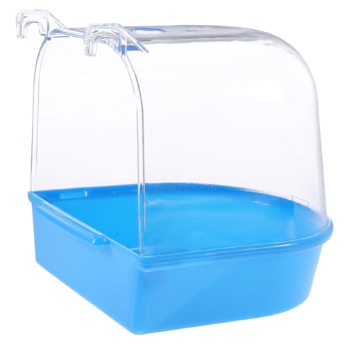 ifundom Kasten papagei badewanne Papageienbad Haustier Vogel Vogelkäfig-Vogeltränke Zubehör für Sittichkäfige Vogelbadkäfig kleine Vogelbadewanne Vogel Badewanne Vogeltränkebecken Abs Blue ifundom Kasten papagei badewanne Papageienbad Haustier Vogel Vogelkäfig-Vogeltränke Zubehör für Sittichkäfige Vogelbadkäfig kleine Vogelbadewanne Vogel Badewanne Vogeltränkebecken Abs Blue von ifundom