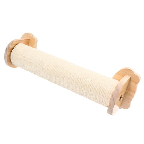 ifundom Katzen Kratzpfosten für Käfige aus Natürlichem Sisal Langlebig und Kratzfest Einfach zu Befestigen Multifunktional als Kletterhilfe und Kratzsäule für Indoor Katzen und Kleine von ifundom