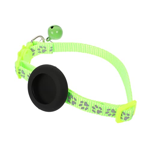 ifundom Katzenhalsband Kätzchenkragen Einstellbar Reflektierend Und Junge Katze Mit Glocke Glocken Für Outdoor- Für Haustiere Abreißhalsband Für Haustiere Ausweis Nylon Grün von ifundom