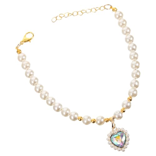 ifundom Katzenhalsband mit Perlen Verstellbares Dekoratives für und Kleine Tiere Geeignet für Partys Hochzeiten und Besondere Anlässe Einzigartigem Design und Zuverlässigem Material ifundom Katzenhalsband mit Perlen Verstellbares Dekoratives für und Kleine Tiere Geeignet für Partys Hochzeiten und Besondere Anlässe Einzigartigem Design und Zuverlässigem Material von ifundom