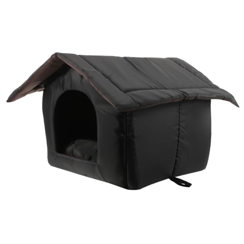 ifundom Katzenhaus für Draußen Wasserdichtes Katzenbett mit Isoliertem Design für Kalte Wintertage als Gemütlicher Unterschlupf für Katzen Freien Konstruktion für Langlebige Nutzung ifundom Katzenhaus für Draußen Wasserdichtes Katzenbett mit Isoliertem Design für Kalte Wintertage als Gemütlicher Unterschlupf für Katzen Freien Konstruktion für Langlebige Nutzung von ifundom