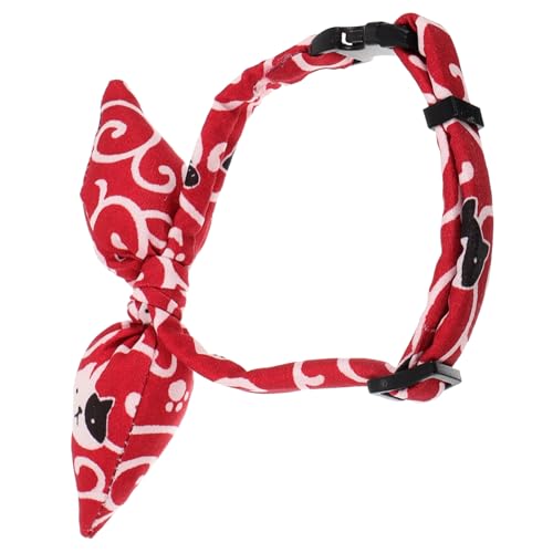 ifundom Katzenkragen mit Verstellbarem Bowknot für Kleine und Katzen für Partys und Besondere Anlässe Perfektes Kostümzubehör für Haustiere von ifundom