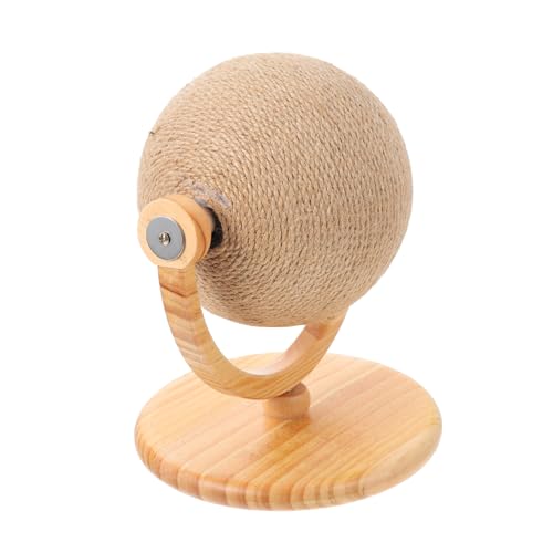 ifundom Katzenkratzball aus Sisal Kreatives Katzenspielzeug zur Krallenpflege für Fördert das Wohlbefinden Ihrer ifundom Katzenkratzball aus Sisal Kreatives Katzenspielzeug zur Krallenpflege für Fördert das Wohlbefinden Ihrer von ifundom