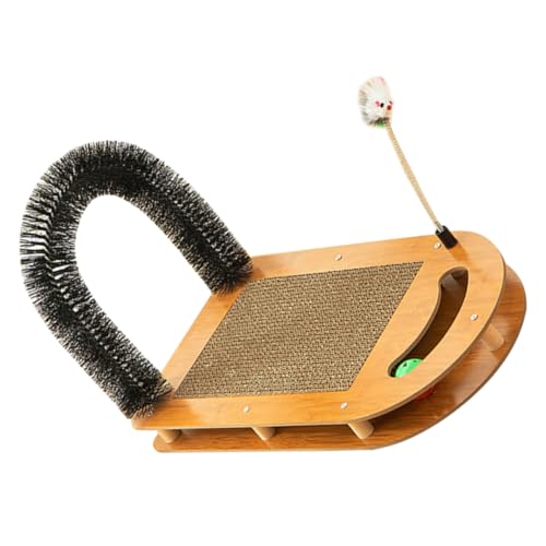 ifundom Katzenkratzbrett Förmig Interessantes Kratzspielzeug für Katzen Verschleißfestes Hautfreundliches Material Schützt Möbel Kratzern ifundom Katzenkratzbrett Förmig Interessantes Kratzspielzeug für Katzen Verschleißfestes Hautfreundliches Material Schützt Möbel Kratzern von ifundom