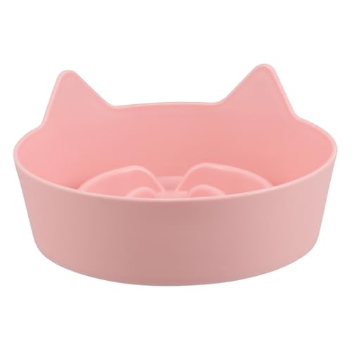 ifundom Katzennapf Slow Bowl Feeder für Hunde Futternapf für kleine Hunde Flache Katzenschale Futternapf für Welpen Katzenfutterschale Katzenbedarf Plastik Rosa ifundom Katzennapf Slow Bowl Feeder für Hunde Futternapf für kleine Hunde Flache Katzenschale Futternapf für Welpen Katzenfutterschale Katzenbedarf Plastik Rosa von ifundom