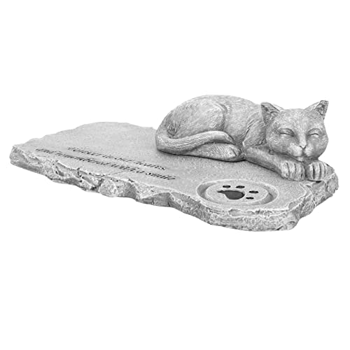 ifundom Widerstandsfähiger Katzen-gedenkstein Wasserfestem Material Kreative Gartenfigur Für Verstorbene Haustiere Langlebiger Erinnerungsstein Für Außenbereiche ifundom Widerstandsfähiger Katzen-gedenkstein Wasserfestem Material Kreative Gartenfigur Für Verstorbene Haustiere Langlebiger Erinnerungsstein Für Außenbereiche von ifundom