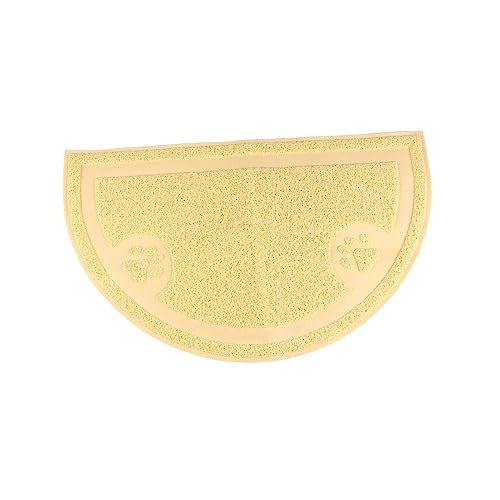 ifundom Katzenstreu Matte Halbmondkatze Fütterung drinnen Haustiere Wurf Essen Katze frisst Matte Katze Tischset Kissen aus Katzenstreu Katzenstreupolster wasserdichte Matte PVC Beige ifundom Katzenstreu Matte Halbmondkatze Fütterung drinnen Haustiere Wurf Essen Katze frisst Matte Katze Tischset Kissen aus Katzenstreu Katzenstreupolster wasserdichte Matte PVC Beige von ifundom