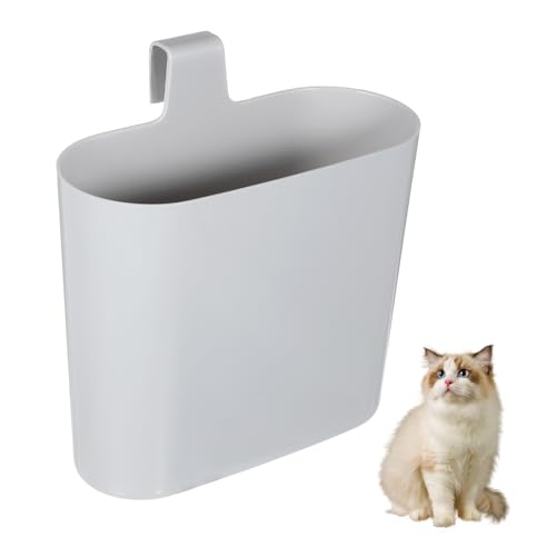 ifundom Katzenstreu Schaufel Halterung Praktischer Aufbewahrungsbehälter für Katzentoilette Kompakt Hält Böden Sauber und Fördert die Tägliche für Ordentliche Katzenstreu Station von ifundom