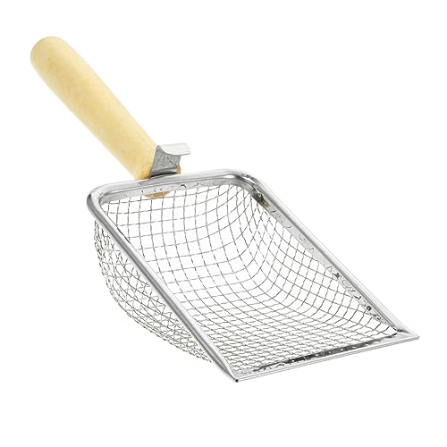 ifundom Katzenstreuschaufel Mit Ergonomischem Holzgriff Langlebige Streureiniger Für Katzenklo Und Reptilien Effektive Filterung Von Streu Und Abfällen Maschenweite ifundom Katzenstreuschaufel Mit Ergonomischem Holzgriff Langlebige Streureiniger Für Katzenklo Und Reptilien Effektive Filterung Von Streu Und Abfällen Maschenweite von ifundom