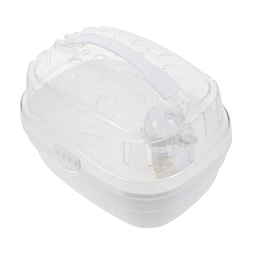 ifundom Kleine Tragetasche für Hamster Tragbarer Hamsterkäfig für Reisen und Outdoor Aktivitäten Leicht und Kompakt für Mäuse Frettchen und Kleine Tiere von ifundom