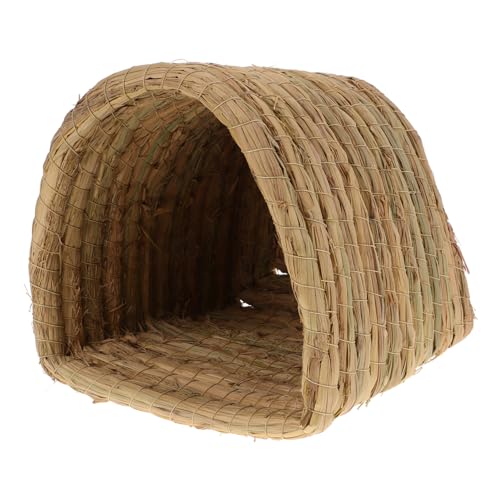 ifundom Kleines Haustierhaus muss coop Gras Und für Heu haustierbedarf Stroh-Haustiernest Strohnest Hamster Schlafhaus Kleintiernest Nest Legen gewebtes Nestbett Kleintierhütte Green ifundom Kleines Haustierhaus muss coop Gras Und für Heu haustierbedarf Stroh-Haustiernest Strohnest Hamster Schlafhaus Kleintiernest Nest Legen gewebtes Nestbett Kleintierhütte Green von ifundom