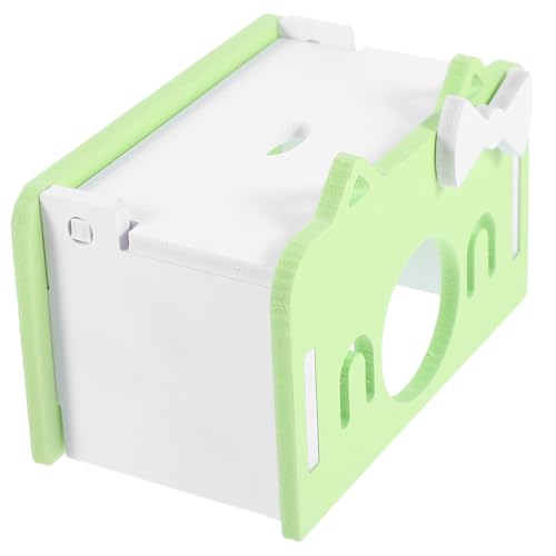 ifundom Kleines Meerschweinchen Versteck aus Sicherem PVC Gemütliches Nagetierhaus Klettern Dekoratives Hamsterzubehör Robustes Nest für Hamster Chinchilla und Kleine Nager ifundom Kleines Meerschweinchen Versteck aus Sicherem PVC Gemütliches Nagetierhaus Klettern Dekoratives Hamsterzubehör Robustes Nest für Hamster Chinchilla und Kleine Nager von ifundom