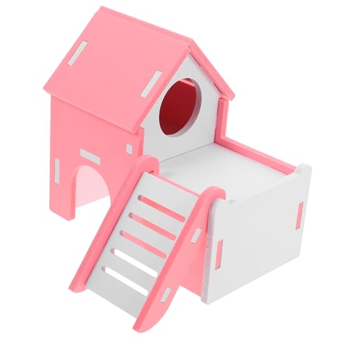 ifundom Kleintier Versteck Haus mit Rampe Robust für Hamster Chinchilla Meerschweinchen Spiel und Schlafplatz Zubehör für Käfig und Auslauf Großes Nest ifundom Kleintier Versteck Haus mit Rampe Robust für Hamster Chinchilla Meerschweinchen Spiel und Schlafplatz Zubehör für Käfig und Auslauf Großes Nest von ifundom